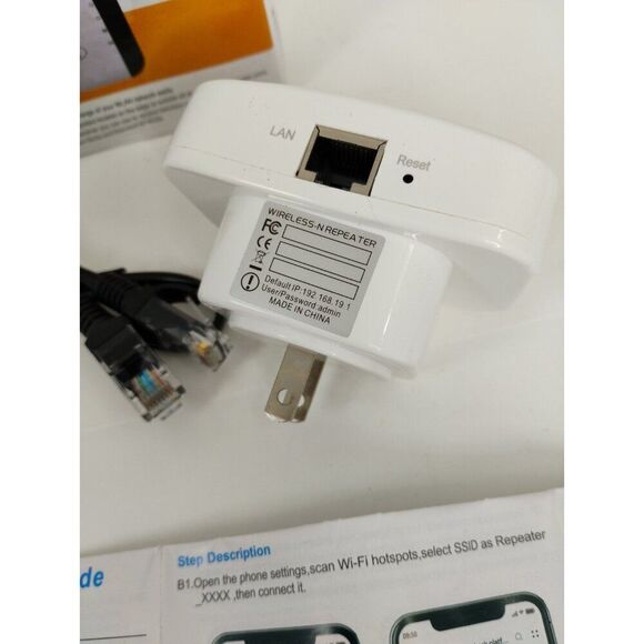 WIRELESS-N WIFI Repeater/Extender - 300Mbps WLAN Support - Picture 5 of 15